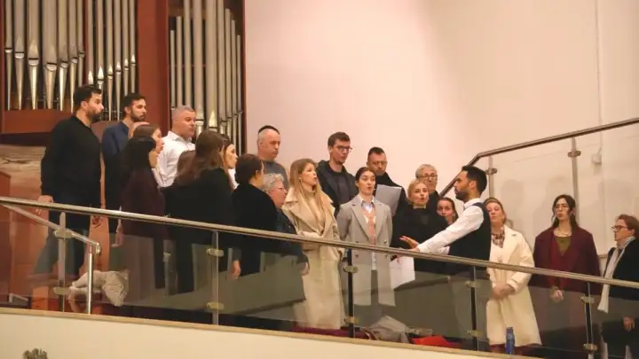 Mješoviti župni zbor Presvetog Srca Isusova snimio pjesmu fra Bernardina Sokola (VIDEO)